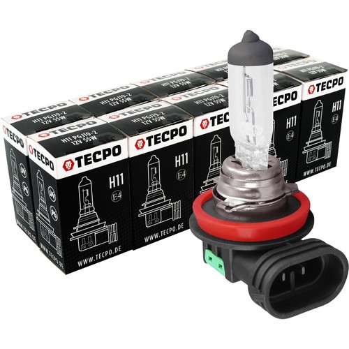 10x tecpo h11 halogen - tecpo,