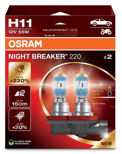 Osram h11 night - night, breaker