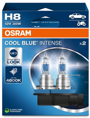 Osram cool blue - 2.st, h8